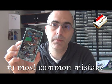 YouTube video: DIY Guitar Pedals: New Pedal Builders - The Most Common Mistake