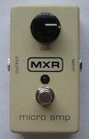 MXR Micro Amp effects pedal